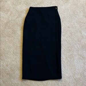Aritzia Wilfred black skirt